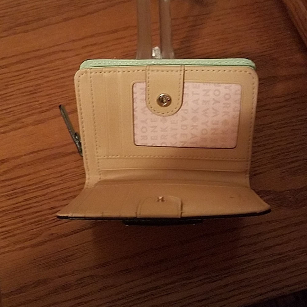 Kate Spade mint mojito wallet